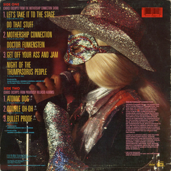 Release: The Mothership Connection (Live From Houston)-Vinyl-US-1986-MLP-15021-575516
