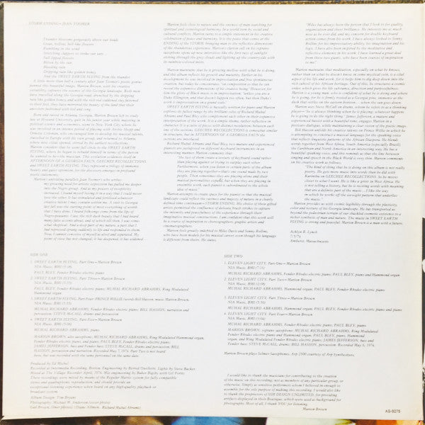 Release: Sweet Earth Flying-Vinyl-US-1974-AS-9275, AS-9275, AS-9275-517791