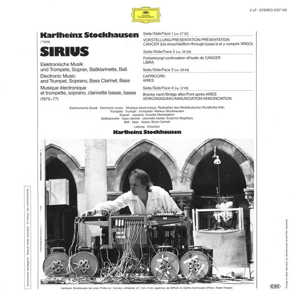 Master Release: Sirius by Karlheinz Stockhausen