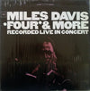 Miles Davis - 'Four' & More - Recorded Live In Concert (Vinyl, LP, Album, Reissue, Stereo) Very Good (VG) / Good Plus (G+)
