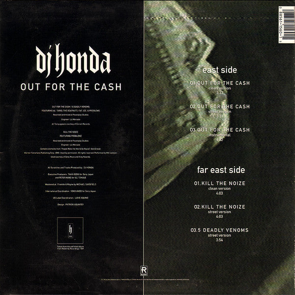 Master Release: Out For The Cash by DJ Honda