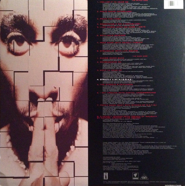 Release: Strictly 4 My N.I.G.G.A.Z...-Vinyl-US-1993-7 72737-1, 7 72737-1, 7 72737-1-545010