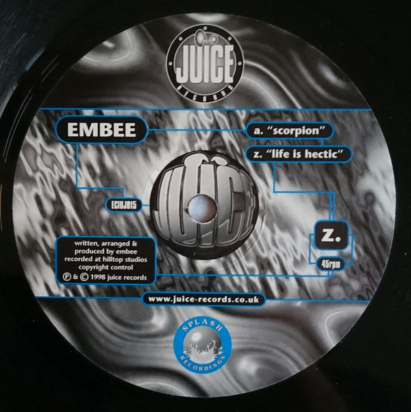 Release: Scorpion / Life Is Hectic-Vinyl-UK-1998-ECIUJ015-157545