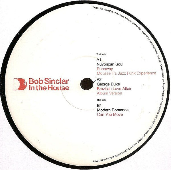 Release: In The House-Vinyl-UK-2005-ITH15LP2-561859