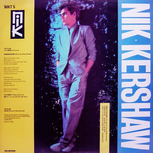 Release: Human Racing-Vinyl-UK-1984-NIKT 5-109910