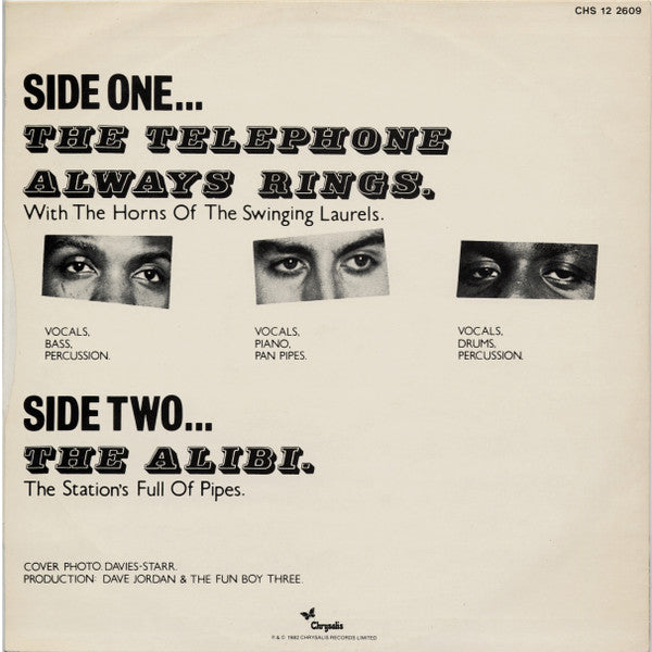Master Release: The Telephone Always Rings by Fun Boy Three