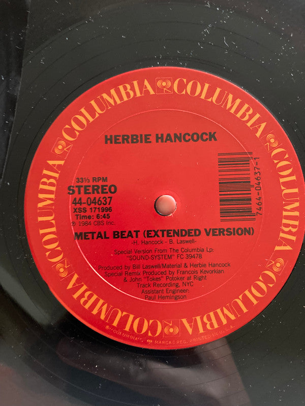 Master Release: Metal Beat / Karabali by Herbie Hancock