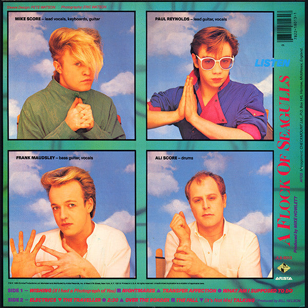 Release: Listen-Vinyl-US-1983-JL8-8013, JL8-8013-121476