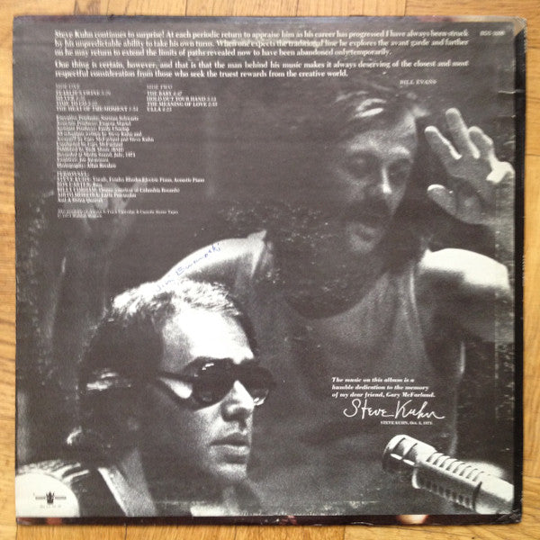 Release: Steve Kuhn-Vinyl-US-1971-BDS 5098-583904