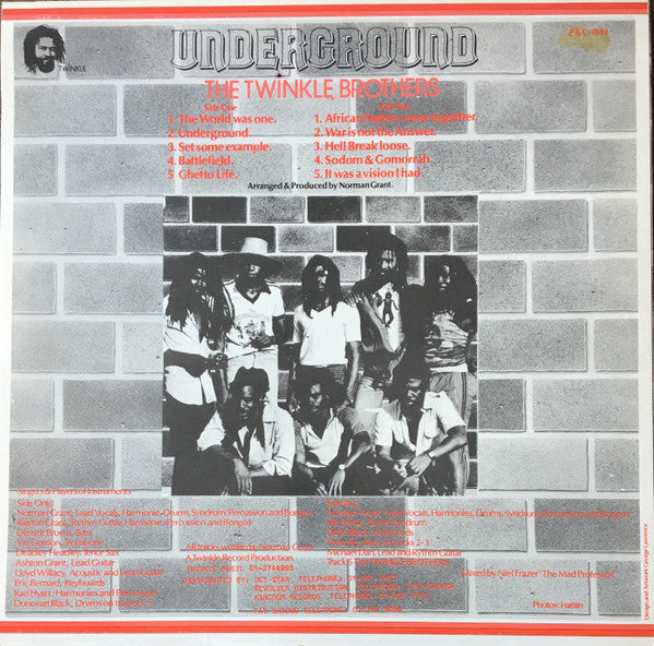Master Release: Underground by Twinkle Brothers