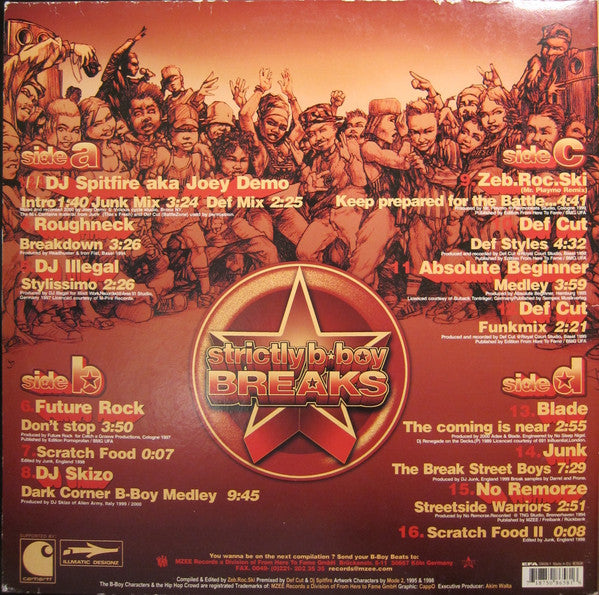 Master Release: Strictly B-Boy Breaks Volume:1 by Various