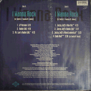 Release: I Wanna Rock-Vinyl-US-1994-01241-42202-1-176141
