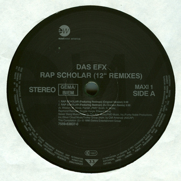 Master Release: Rap Scholar by Das EFX