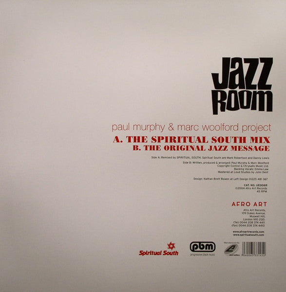 Release: Jazz Room-Vinyl-UK-2004-UE006R-251806