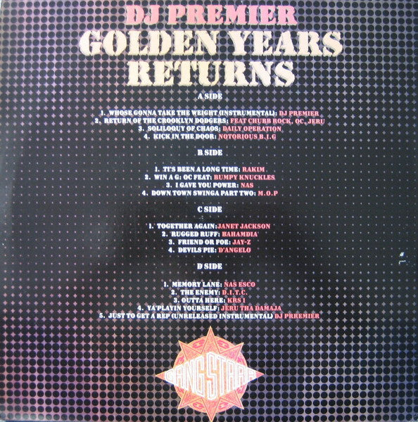 Master Release: Golden Years Returns by DJ Premier