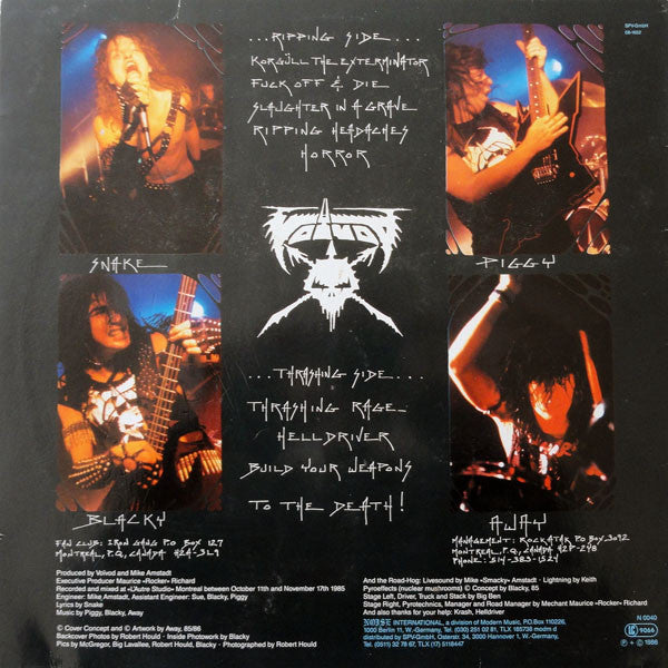 Master Release: Rrröööaaarrr by Voïvod