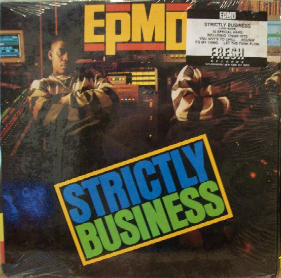 Release: Strictly Business-Vinyl-US-1988-LPRE-82006-213129