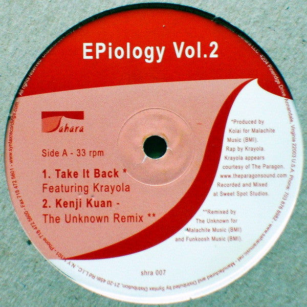 Master Release: EPiology Vol.2 by Various
