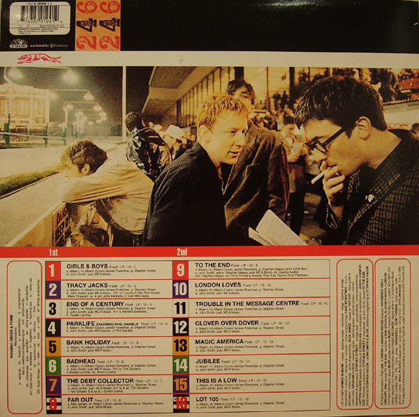 Release: Parklife-Vinyl-UK-1994-FOODLP 10, 7243 8 29194 1 4-674311