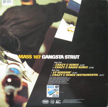 Release: Gangsta Strut-Vinyl-US-1996-697-120-091-1, 697-120 091-1, 697-120 091-1-962331