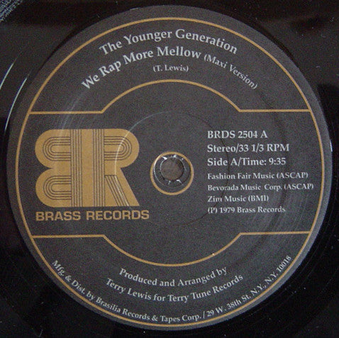 Master Release: We Rap More Mellow by The Younger Generation
