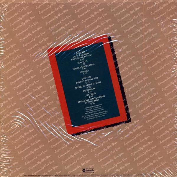 Release: Especially For You-Vinyl-US-1977-AB-1001-472526