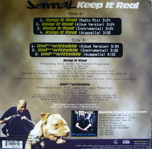 Release: Keep It Real-Vinyl-US-1996-75444-35067-1-396867