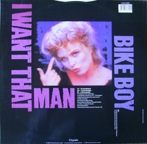 Master Release: I Want That Man by Deborah Harry