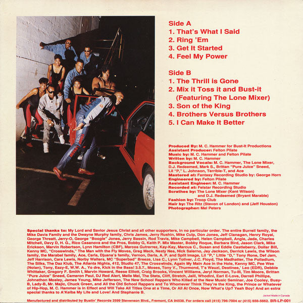 Release: Feel My Power-Vinyl-US-1987-BR-LP-001-592972