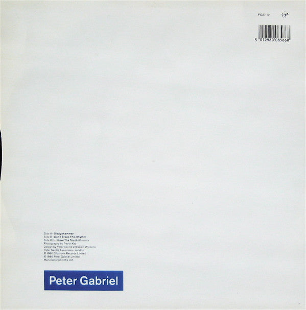 Release: Sledgehammer-Vinyl-UK-1986-PGS 112-370543
