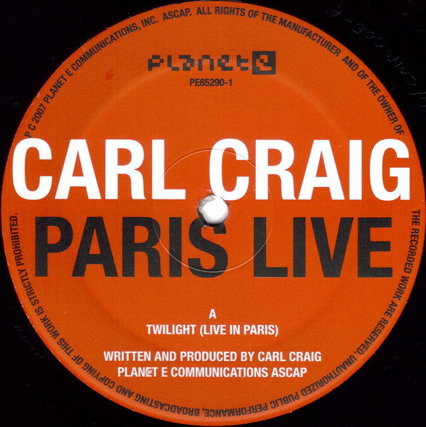 Release: Paris Live-Vinyl-US-2007-PE65290-1-997933