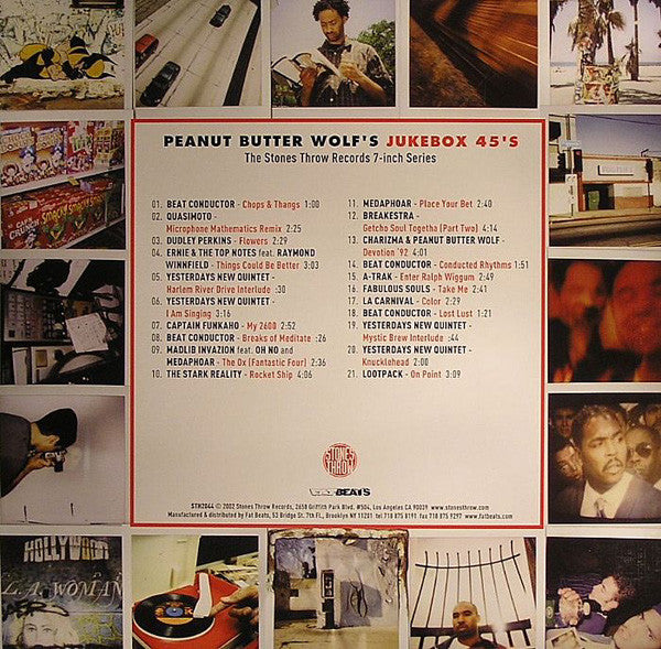 Master Release: Peanut Butter Wolf's Jukebox 45's by Peanut Butter Wolf