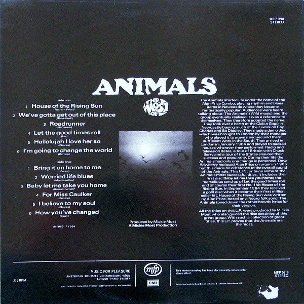 Release: The Most Of-Vinyl-UK-1971-MFP 5218-409695