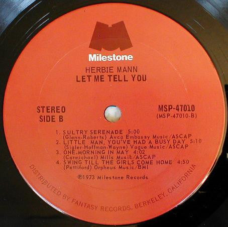 Let Me Tell You