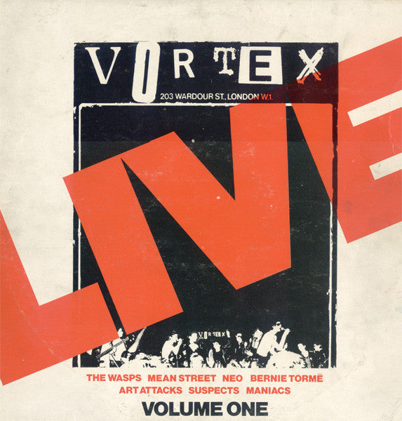 Master Release: Live At The Vortex - Volume One by Various