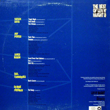 Master Release: The Best Of Luv N' Haight Volume One by Various