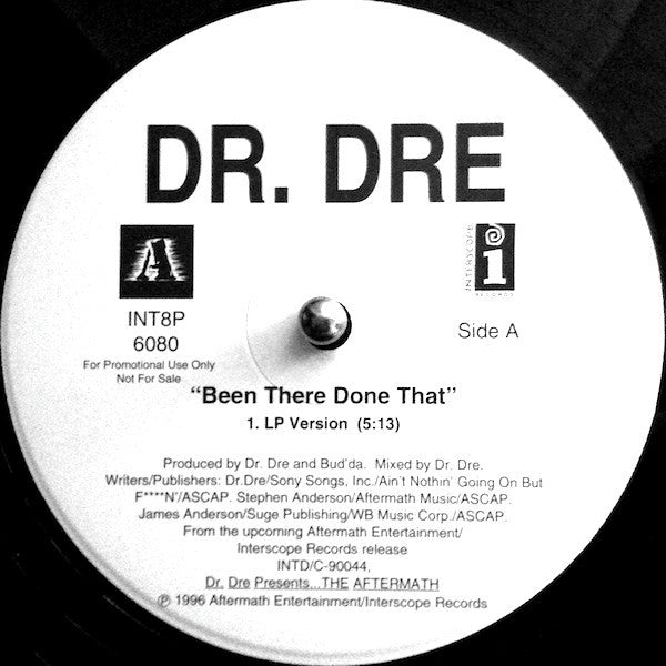 Release: Been There Done That-Vinyl-US-1996-INT8P 6080, INT8P 6080-490325