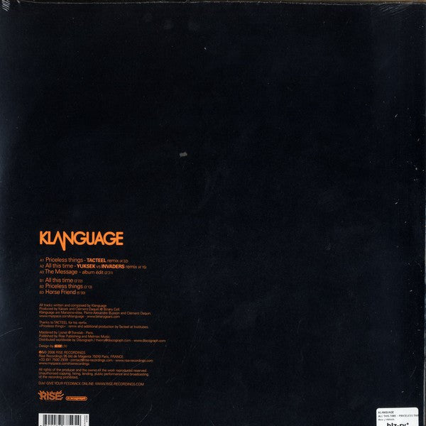 Release: Unknown Release-Vinyl-France-2006-RR005-767799