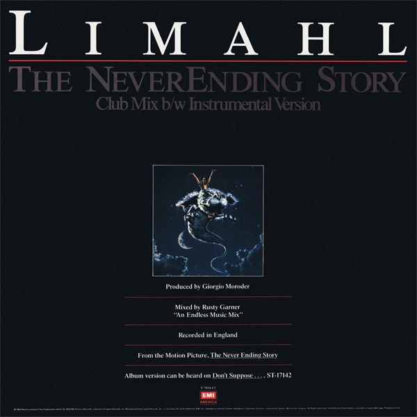 Release: The NeverEnding Story-Vinyl-US-1984-V-7854-1/2, V-7854-1, V-7854-2-548838