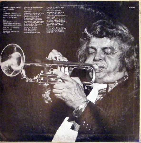 Release: M.F. Horn | 3-Vinyl-US-1973-KC 32403-771843
