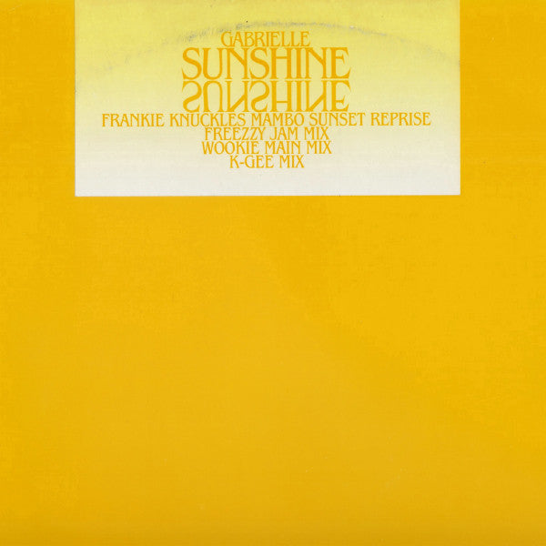 Master Release: Sunshine by Gabrielle