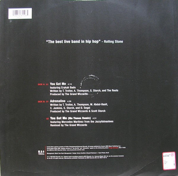 Master Release: You Got Me by The Roots