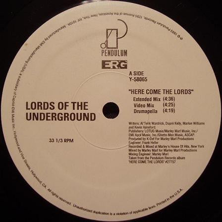 Release: Here Come The Lords-Vinyl-US-1993-Y-58065-413362