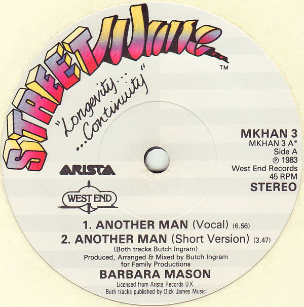 Master Release: Another Man by Barbara Mason