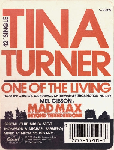 Master Release: One Of The Living by Tina Turner