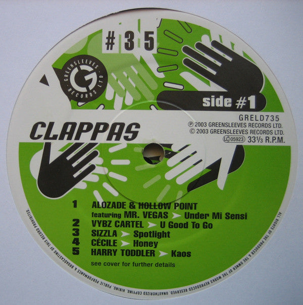 Master Release: Clappas by Various