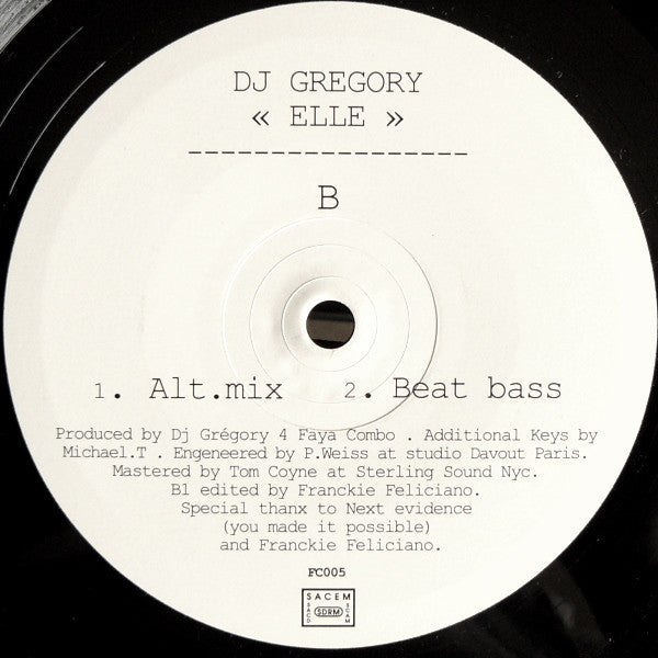 Release: Elle-Vinyl-France-2003-FC005-157178