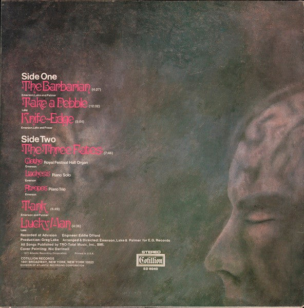Release: Emerson, Lake & Palmer-Vinyl-US-1971-SD 9040-489629