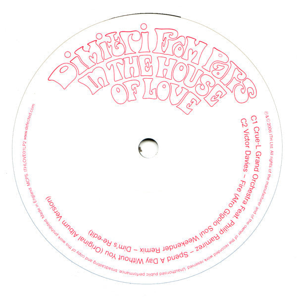 Release: In The House Of Love-Vinyl-UK-2006-ITHLOVE01 LP2-634927