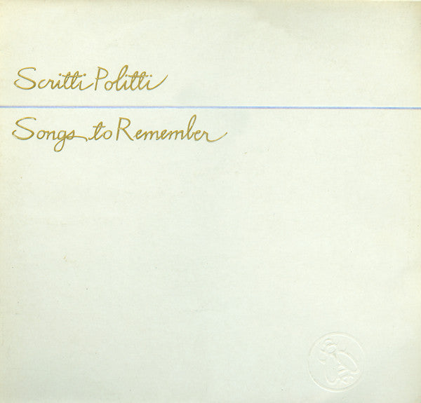 Release: Songs To Remember-Vinyl-Germany-1982-RTD 2, ROUGH 20, RDT 2-320510